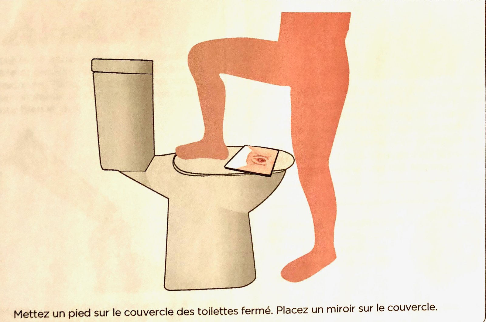 Position pour installer un pessaire